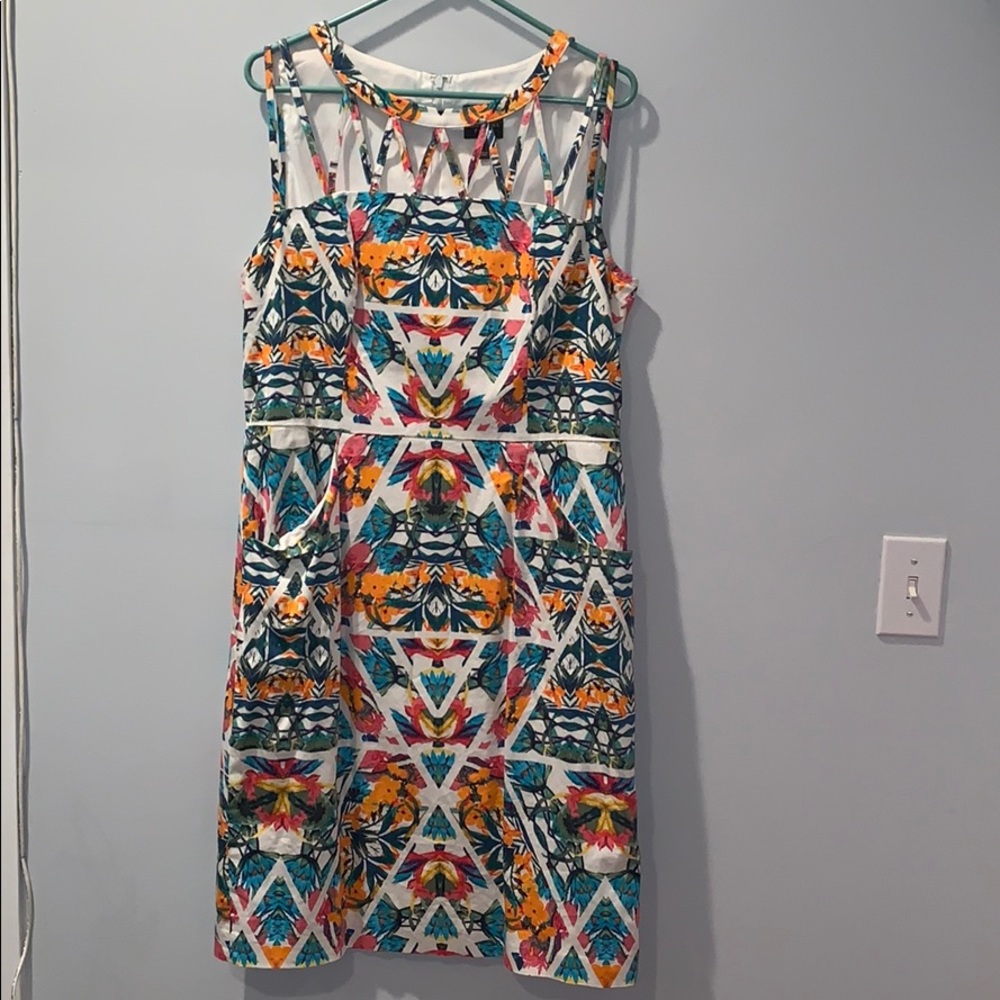Adrianna Papell floral vacation dress